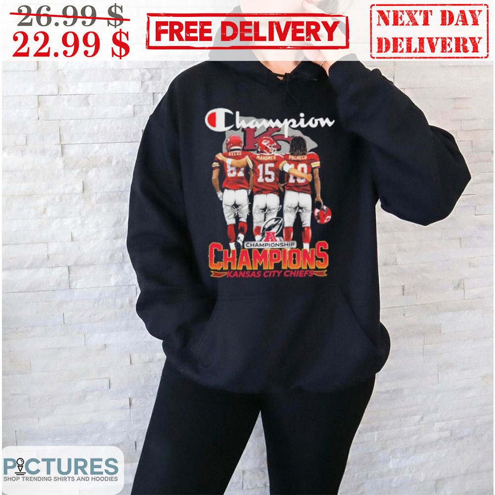 Kansas City Chiefs Championship Champions NFL Shirt
