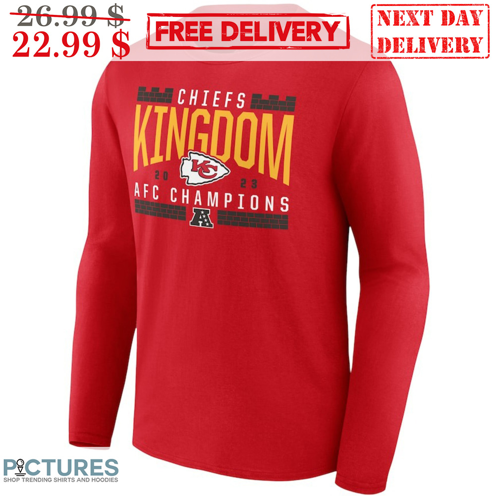 Kansas City Chiefs Kingdom AFC Champions NFL Super Bowl 2024 Shirt