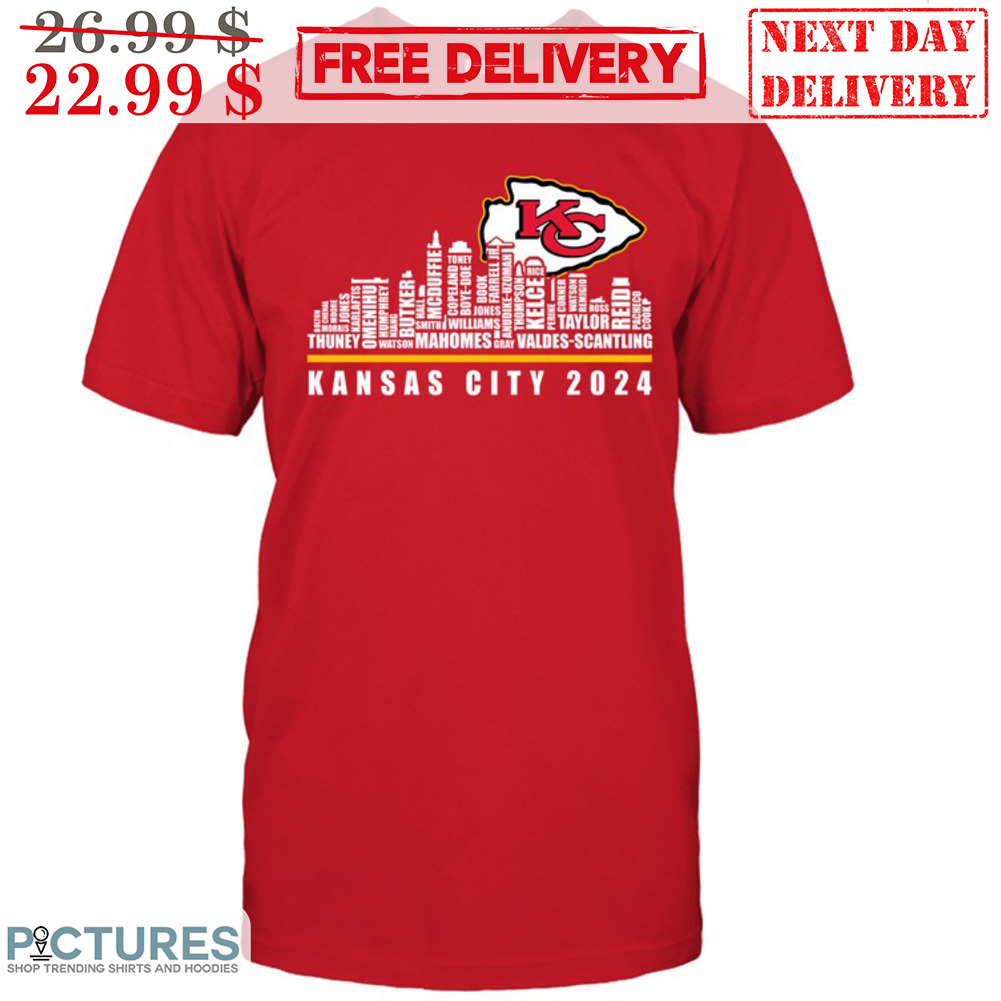 Kansas City Chiefs 2024 NFL Super Bowl Shirt