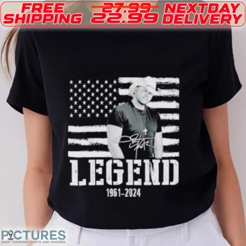 American Flag Toby Keith Legend 1961-2024 Signature Shirt