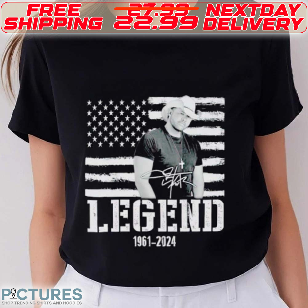 American Flag Toby Keith Legend 1961-2024 Signature Shirt