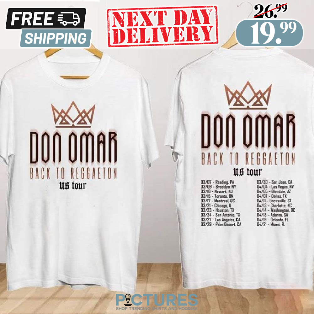 Don Omar 2024 Tour Band Fan Shirt