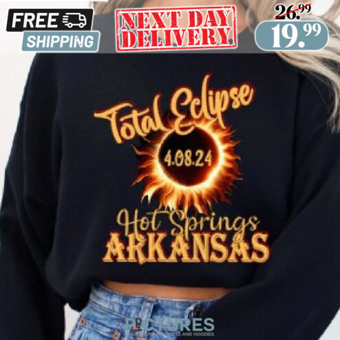 Hot Springs Arkansas AR Total Solar Eclipse 2024 Shirt