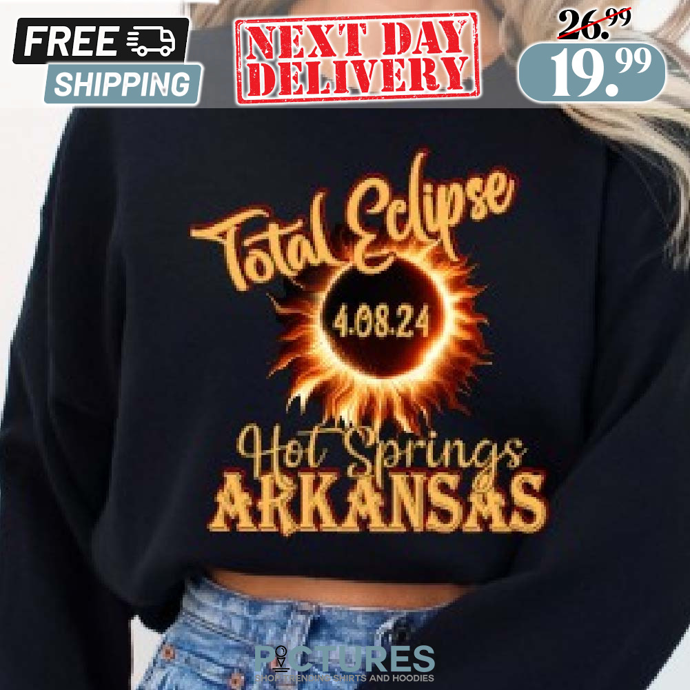 Hot Springs Arkansas AR Total Solar Eclipse 2024 Shirt