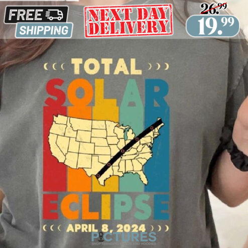 Solar Eclipse April 8th Great American Shirt