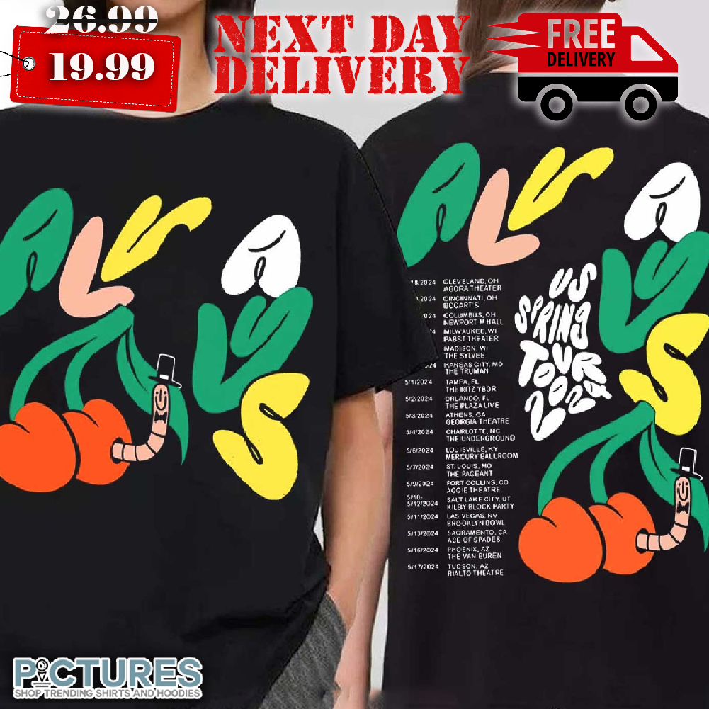 Alvvays Us Spring Tour Shirt