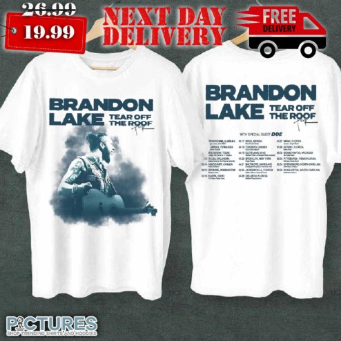 Brandon Lake Tear Off The Roof Tours 2024 Shirt