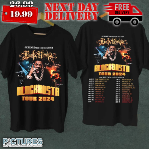 Busta Rhymes Blockbusta Tour 2024 Shirt