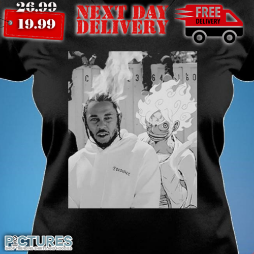 Kendrick Lamar Monkey D Luffy Dreamers Anime Rapper Shirt