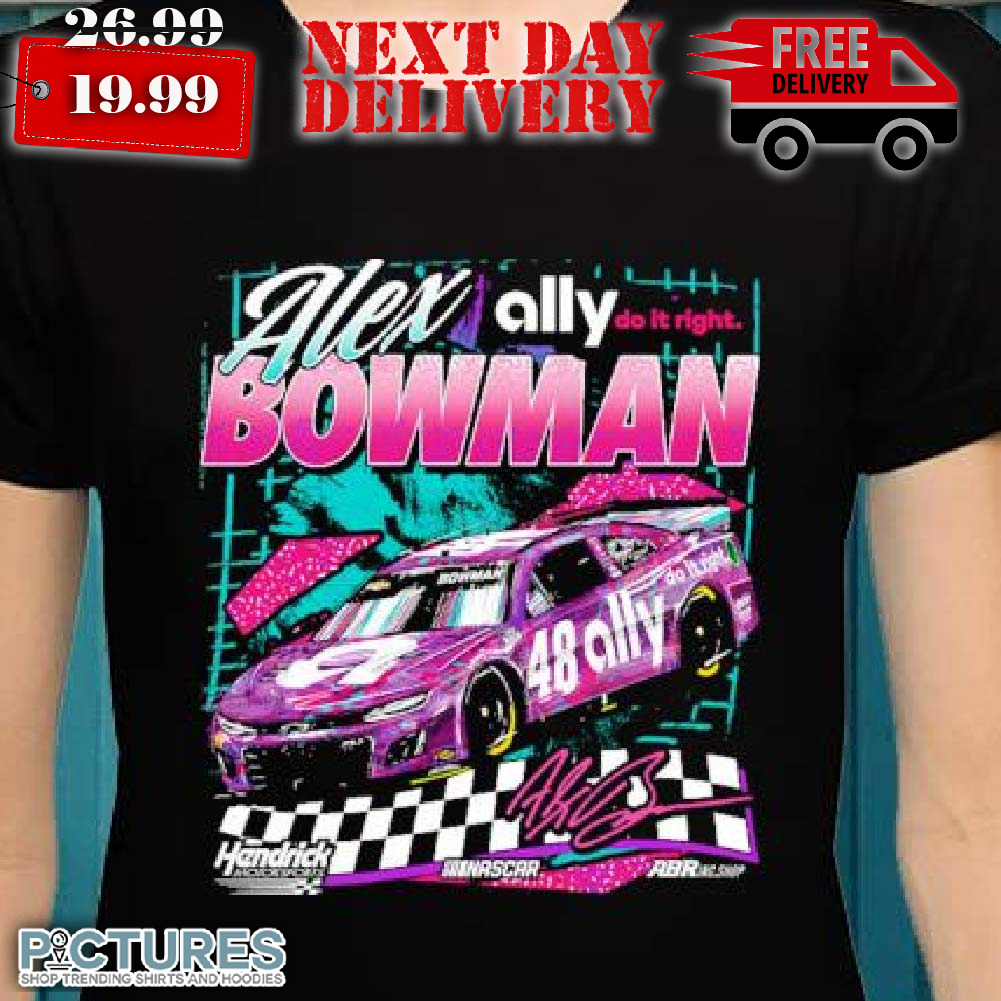 Alex Bowman Cup Series 2024 Shirt