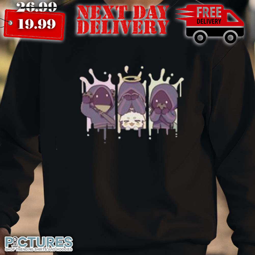 Badboyhalo Hear No Muffin See No Muffin Speak No Muffins Shirt
