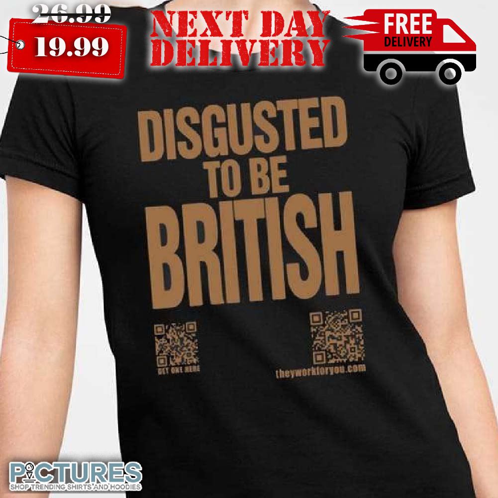 Disgusted To Be British Code Shirt