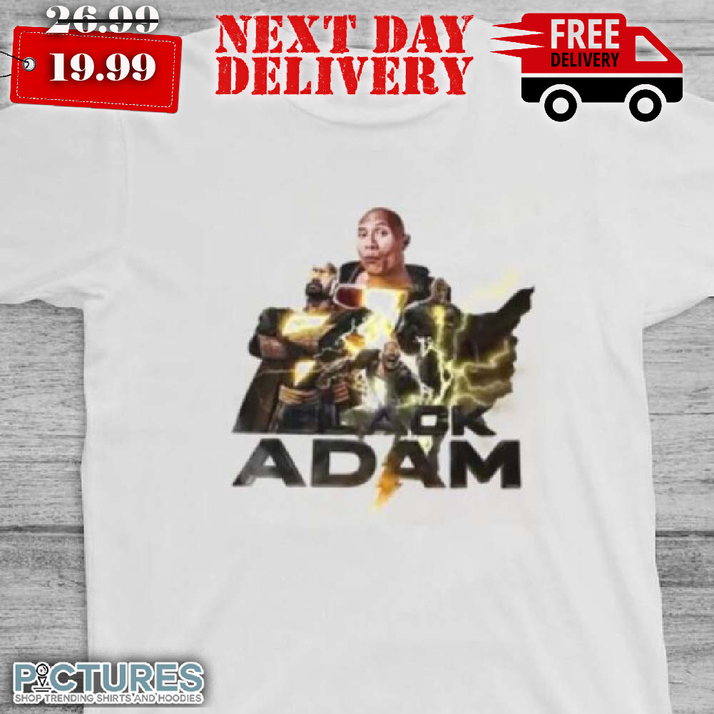 Black Adam The Rock Shirt