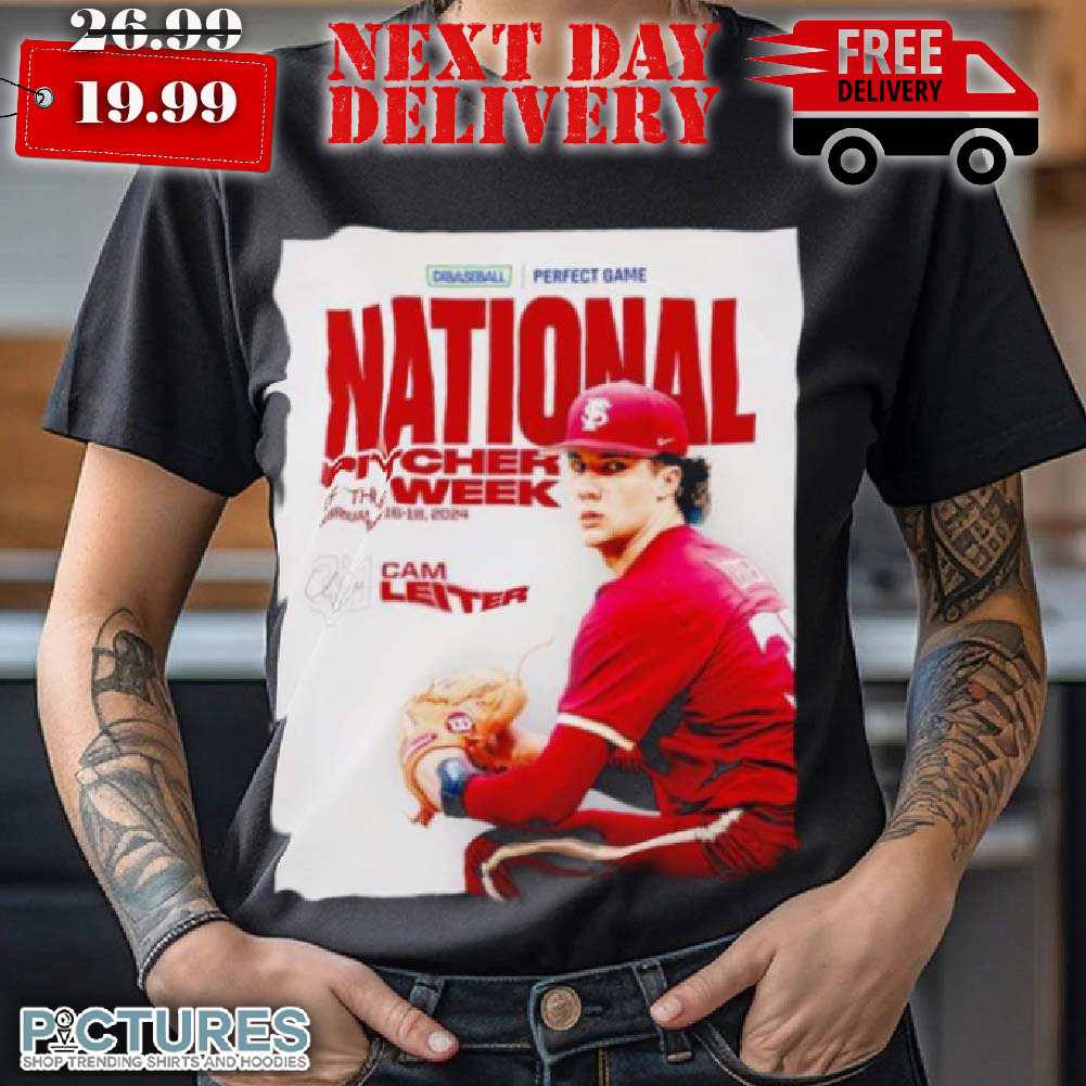 Cam Leiter National Pitcher Of The Week Posters Shirt