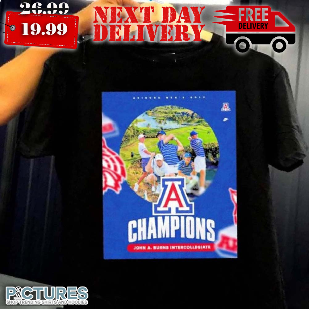 Arizona Men's Golf Champions Poster 2024 Shirt