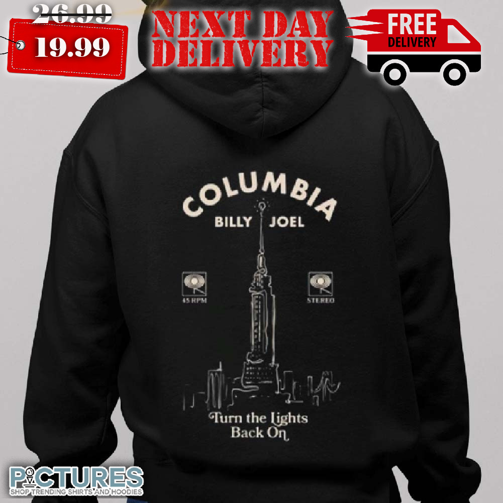 Billy Joel Turn The Lights Back On Empire Shirt