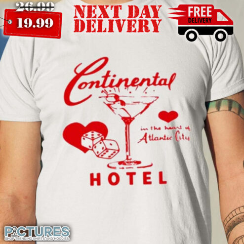 Continental In The Heart Of Atlantic City Hotels Shirt
