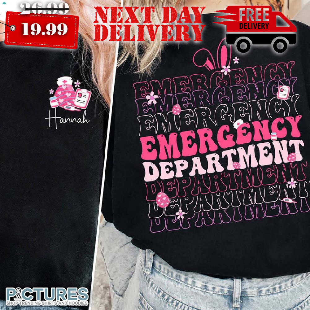 Emergency Department Nurse Easter Day Shirt