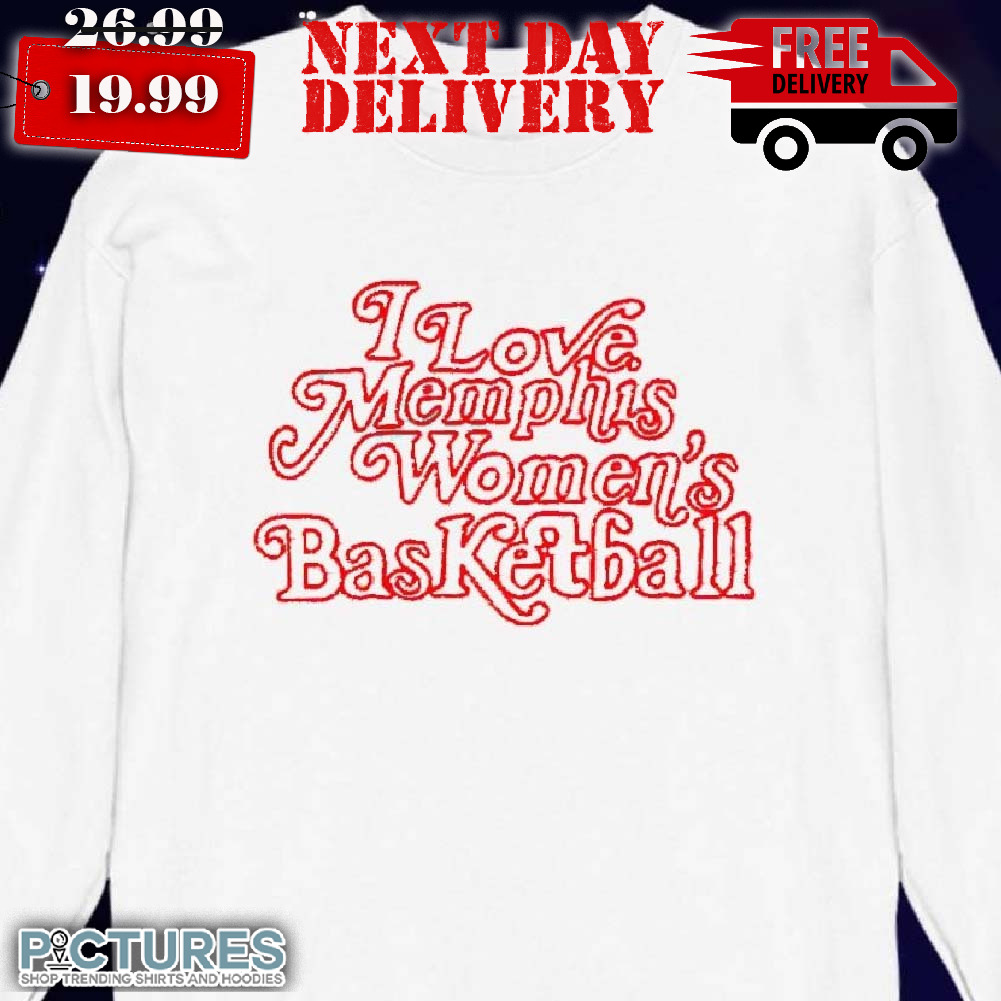 I Love Memphis Womens Basketball Shirt