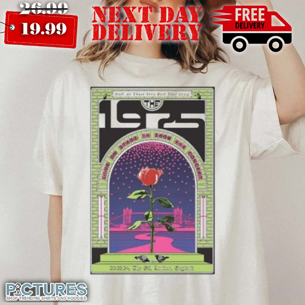 Independent Rose The 1975 London Poster Shirt