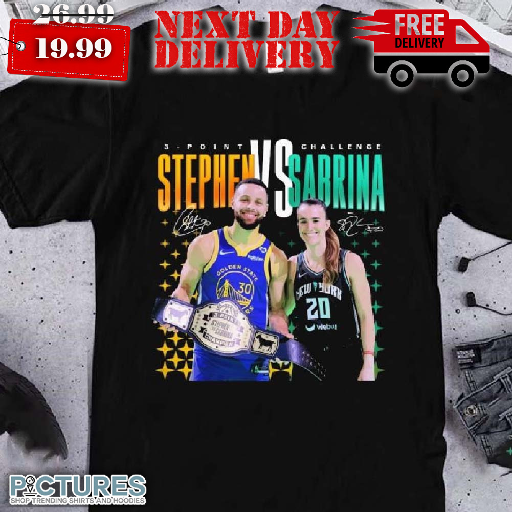 Steph Curry x Sabrina Ionescu Signatures Shirt