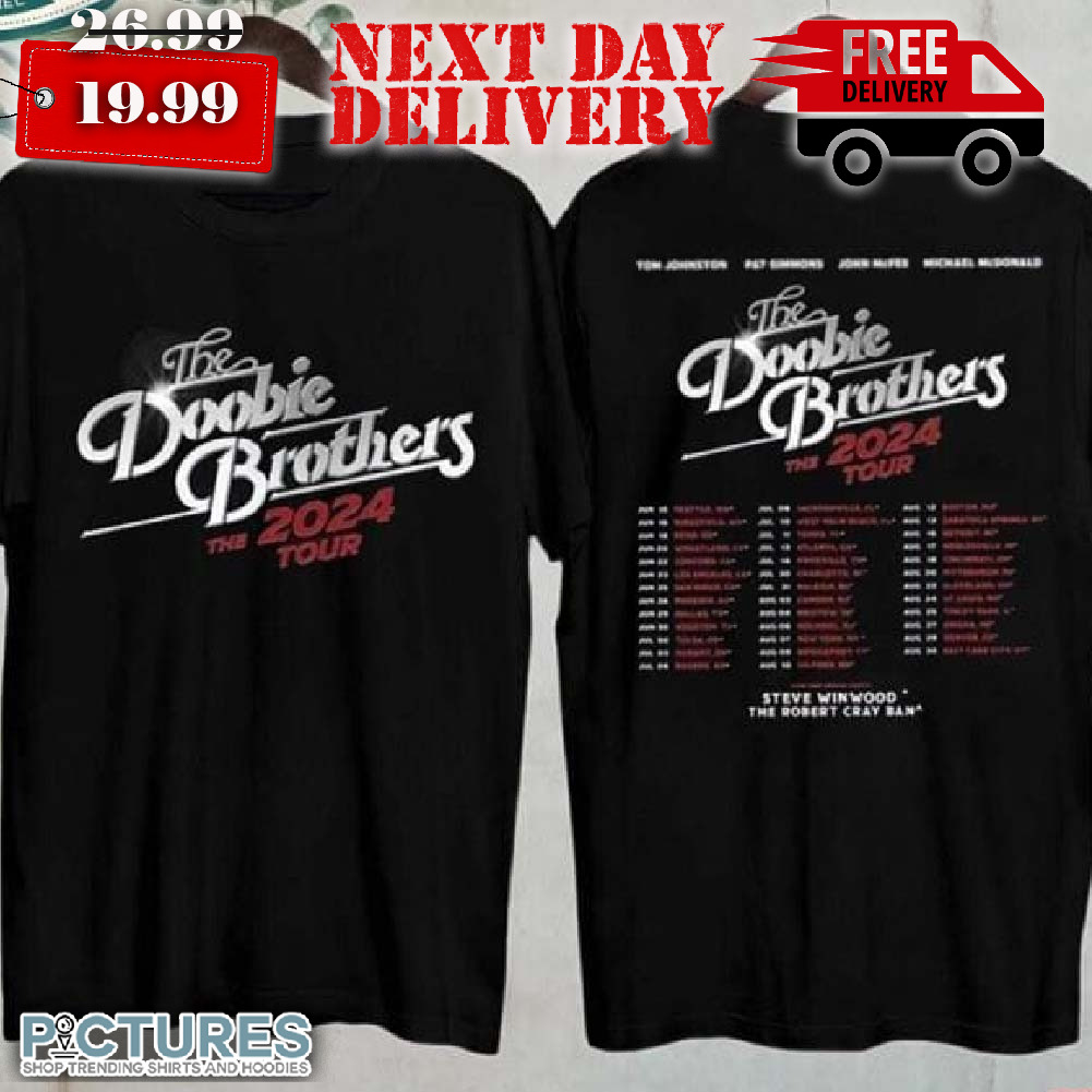 The Doobie Brothers 2024 Tour Shirt
