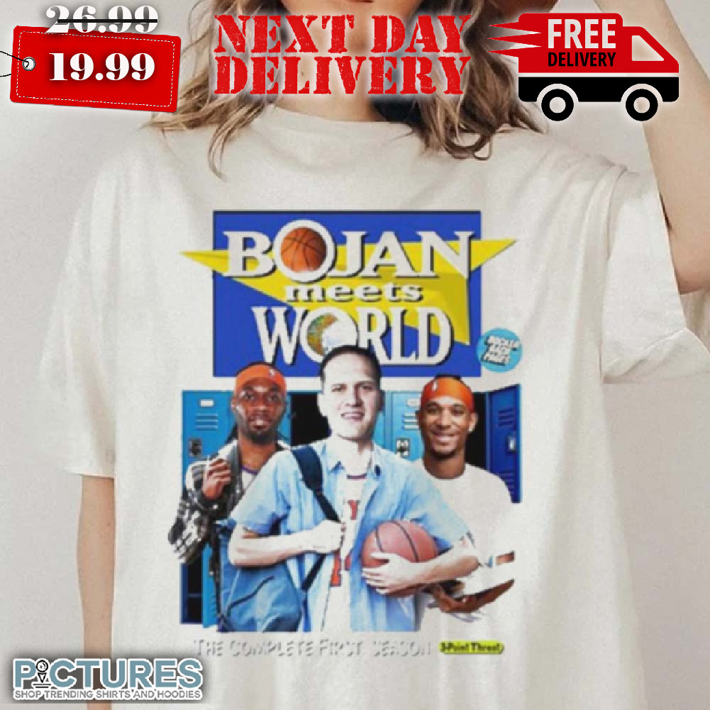 Bojan Meets World The Complete First Season 3 Point Threat Shirt