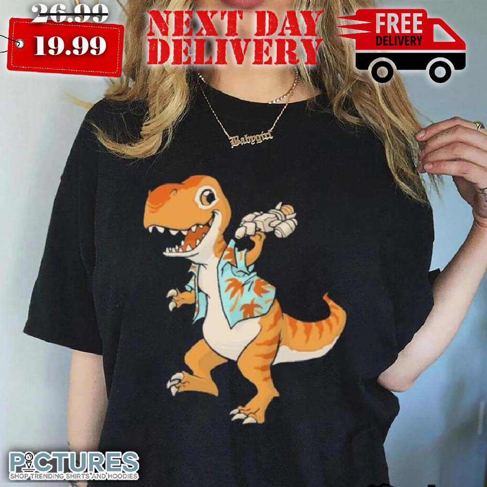 Dinosaur Just Keep Flying Shirt