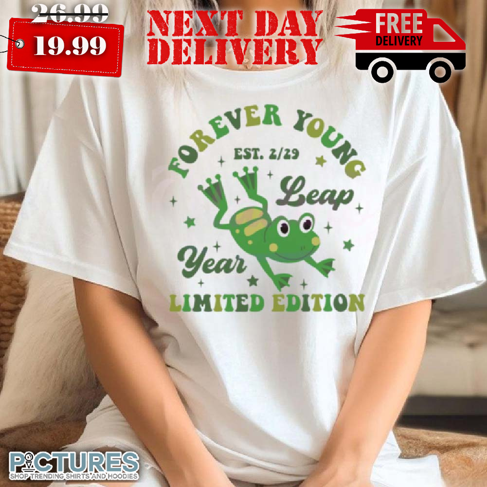 Frog Forever Young Leap Year Era shirt_