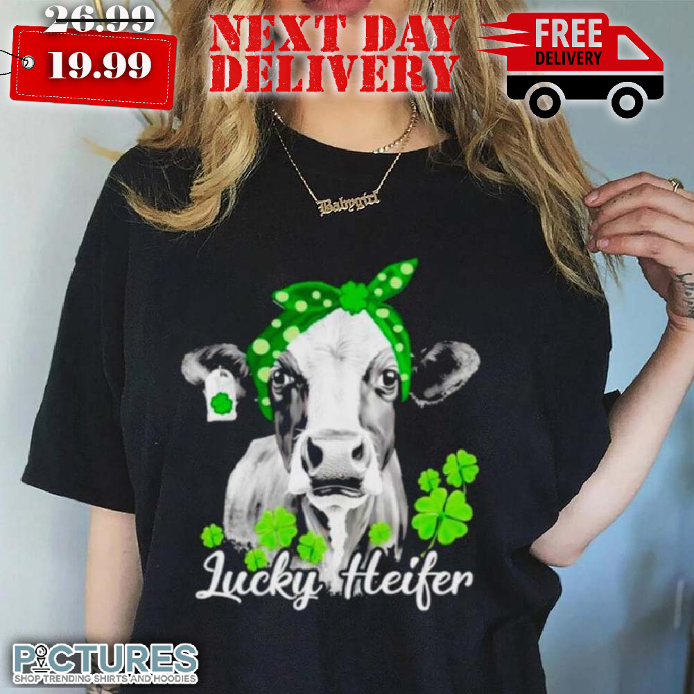 Heifer Lucky Cow St Patrick's Day Shirt