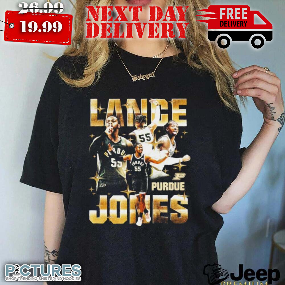 Lance Jones Purdue Boilermakers shirt