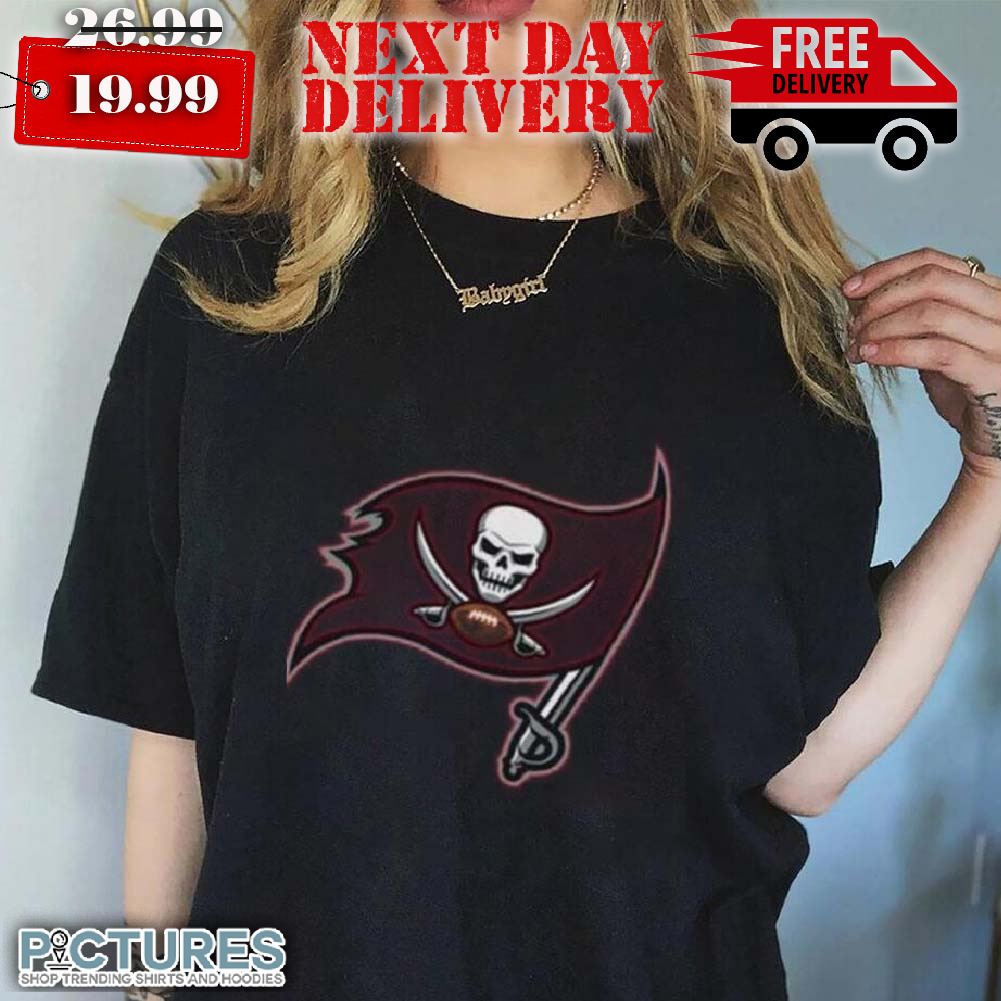 Red Tampa Bay Buccaneers Primary Logo Shirt