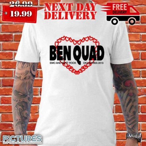 Ben Quad Dog Hearts Emo And Butt Rock Oklahoma Shirt