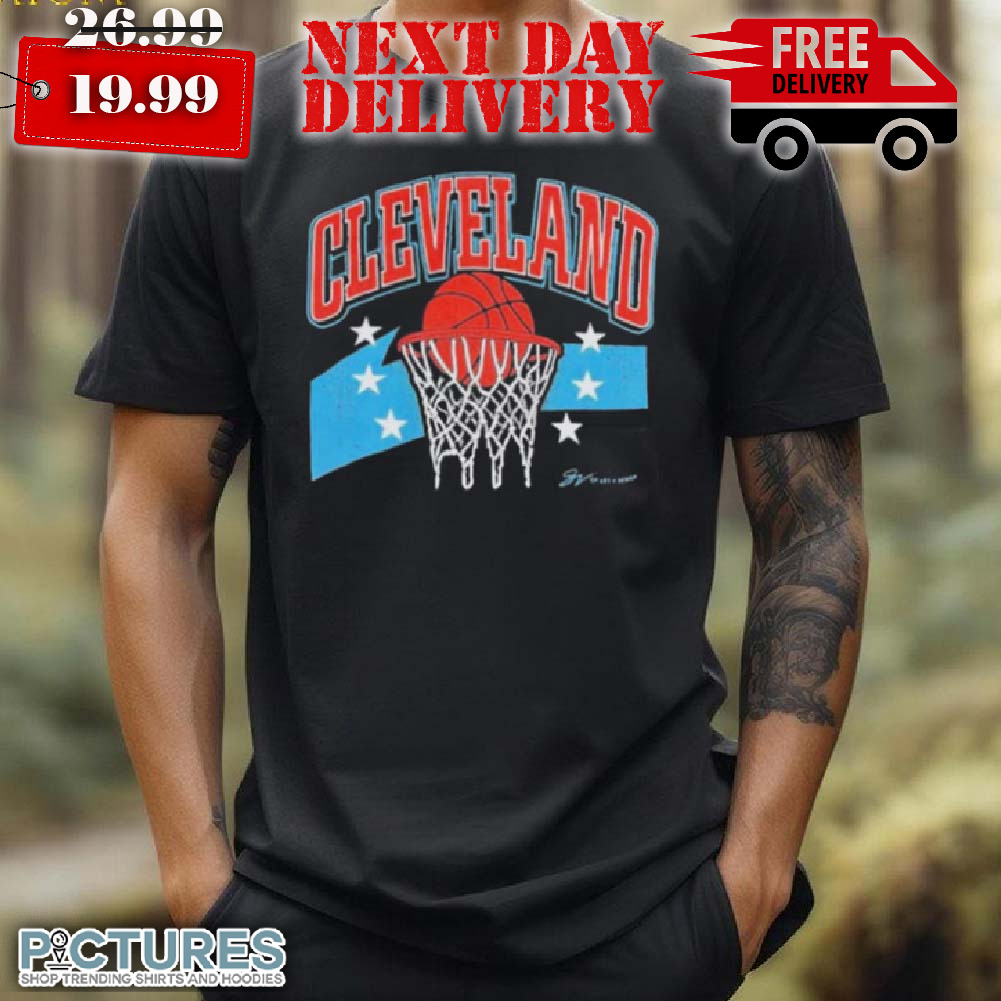 Cleveland Basketball 90s Swoosh Shirt