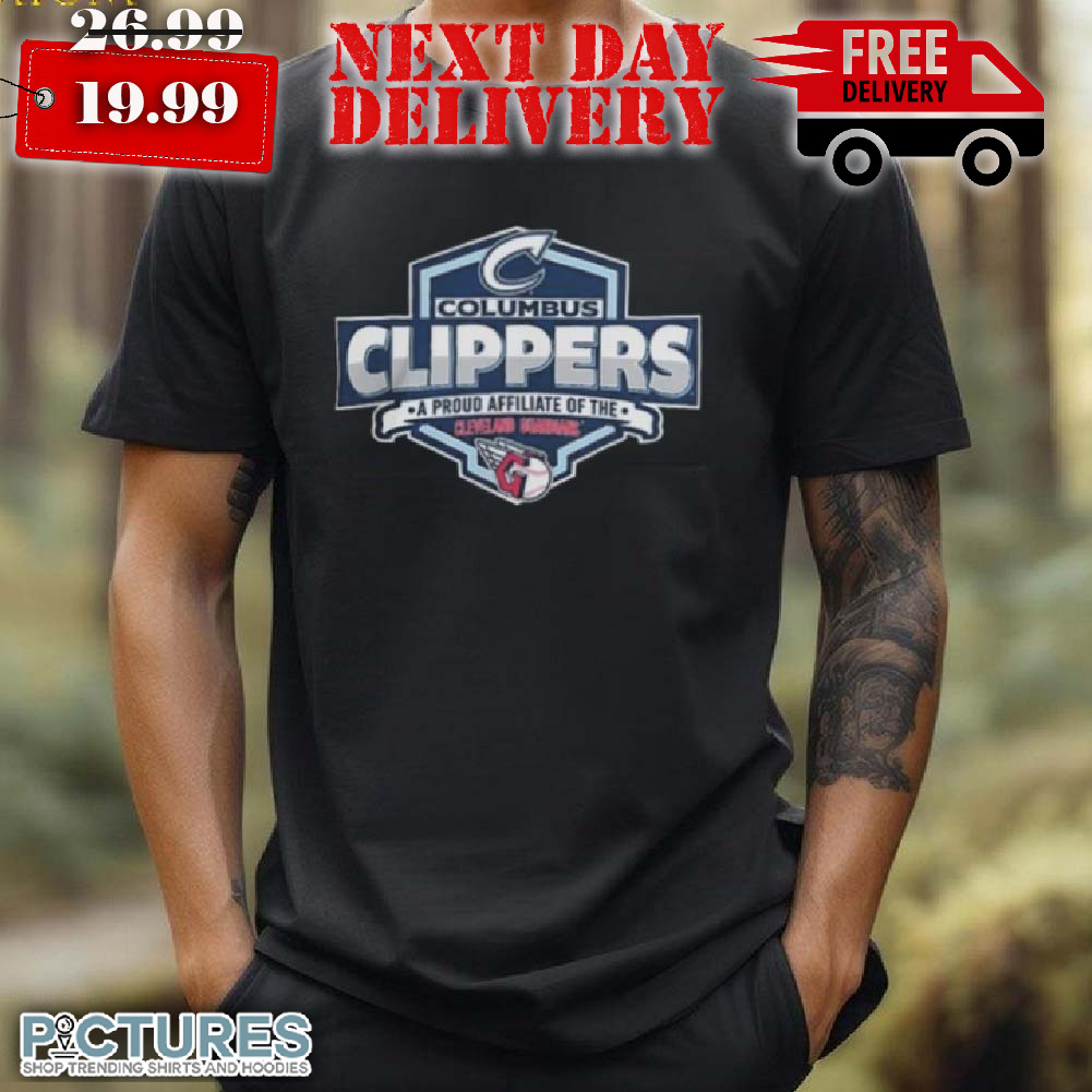 Columbus Clippers Bimm Ridder Carlo Afilliate Logo Shirt