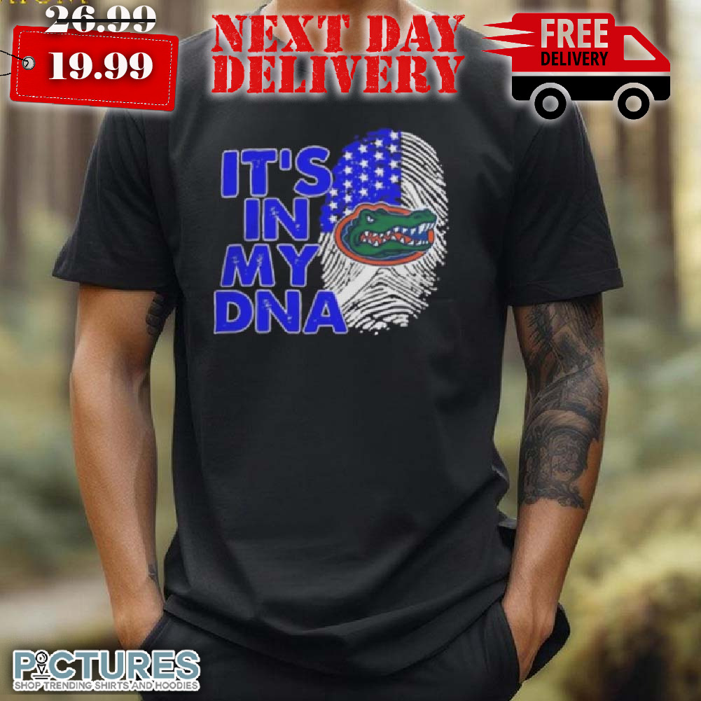 Florida Gators It's In My Dna Fingerprint Shirt