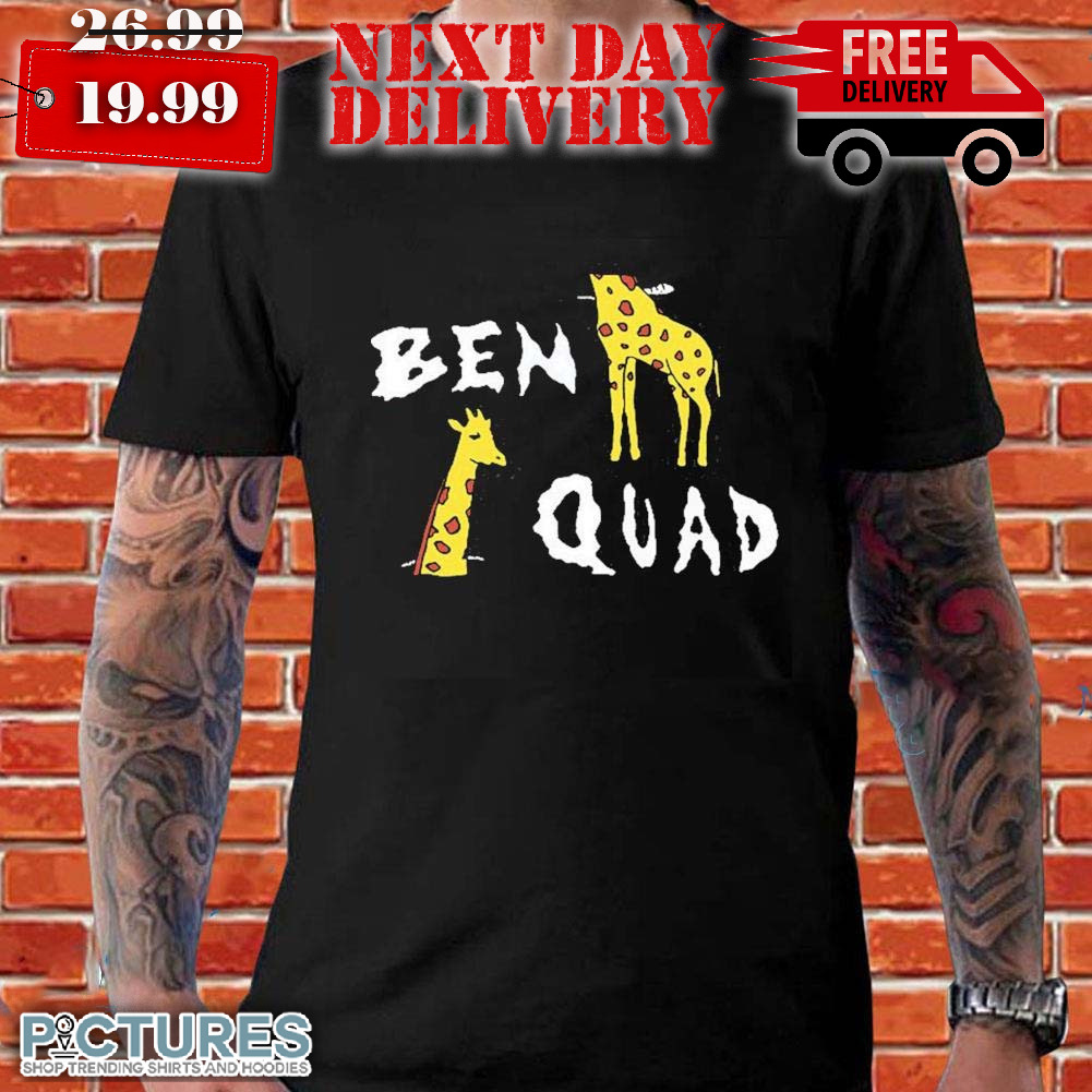 Giraffe Ben Quad Shirt