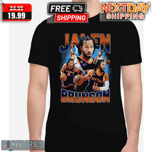 Jalen Brunson New York Knicks Vintage Basketball Shirt