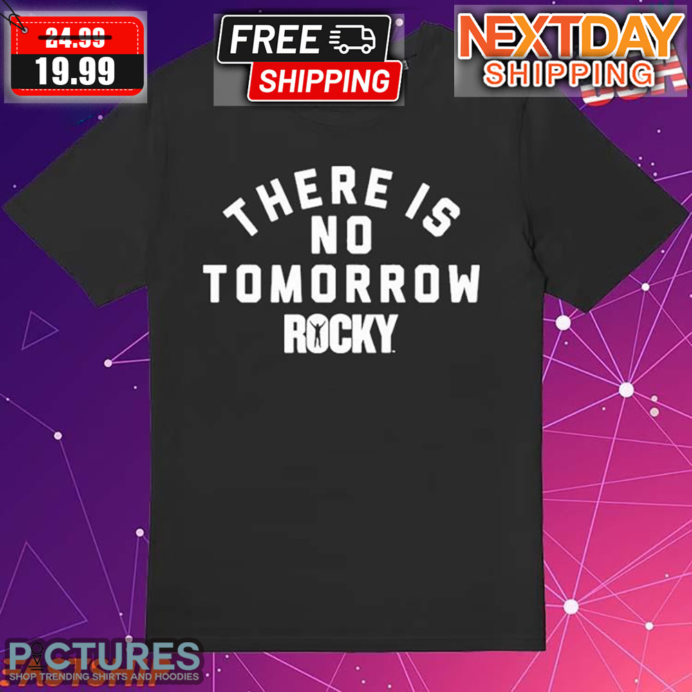 Apollo Creed There Is No Tomorrow Rest In Peace Shirt