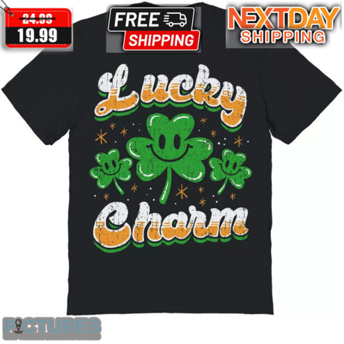 Four Leaf Clover Lucky Charm St Patrick Day Shirt