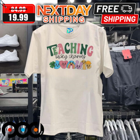 Teaching Lucky Charms Teacher St Patrick Day Shirt