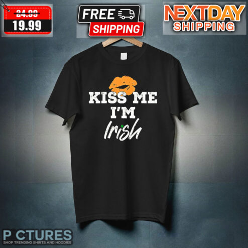 Kiss Me I’m Irish St Patrick’s Day Shirt