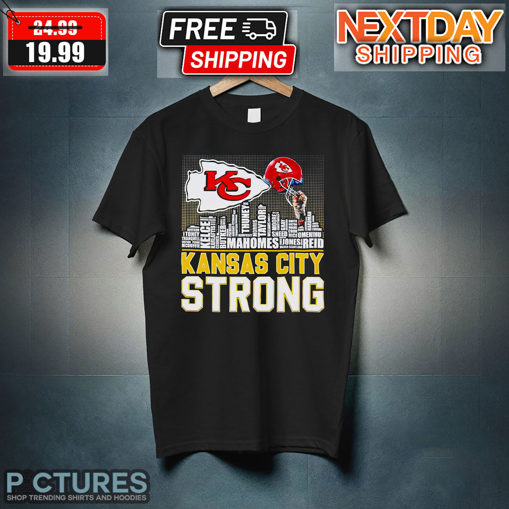 Skyline City Travis Kelce Patrick Mahomes Taylor Kansas City Strong Shirt