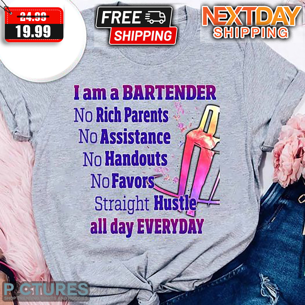 I Am A Bartender All Day Everyday Shirt