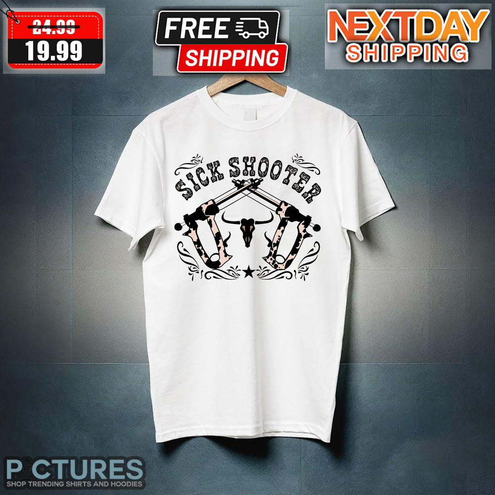 Sick Shooter Cowboy Western Shirt
