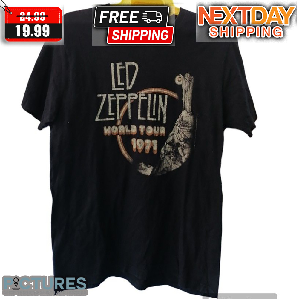 Led Zeppelin World Tour 1971 Shirt