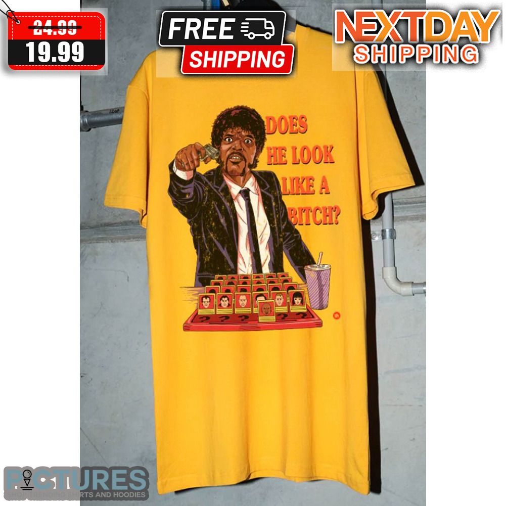 Jules Winnfield Does He Look Like A Bitch Shirt