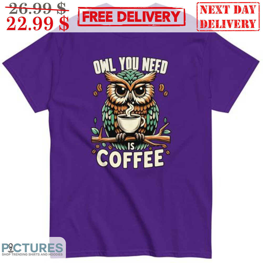 Owl You Need Is Coffee Shirt