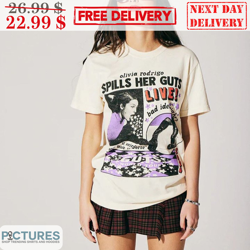 Olivia Rodrigo Spills Her Guts Live Shirt
