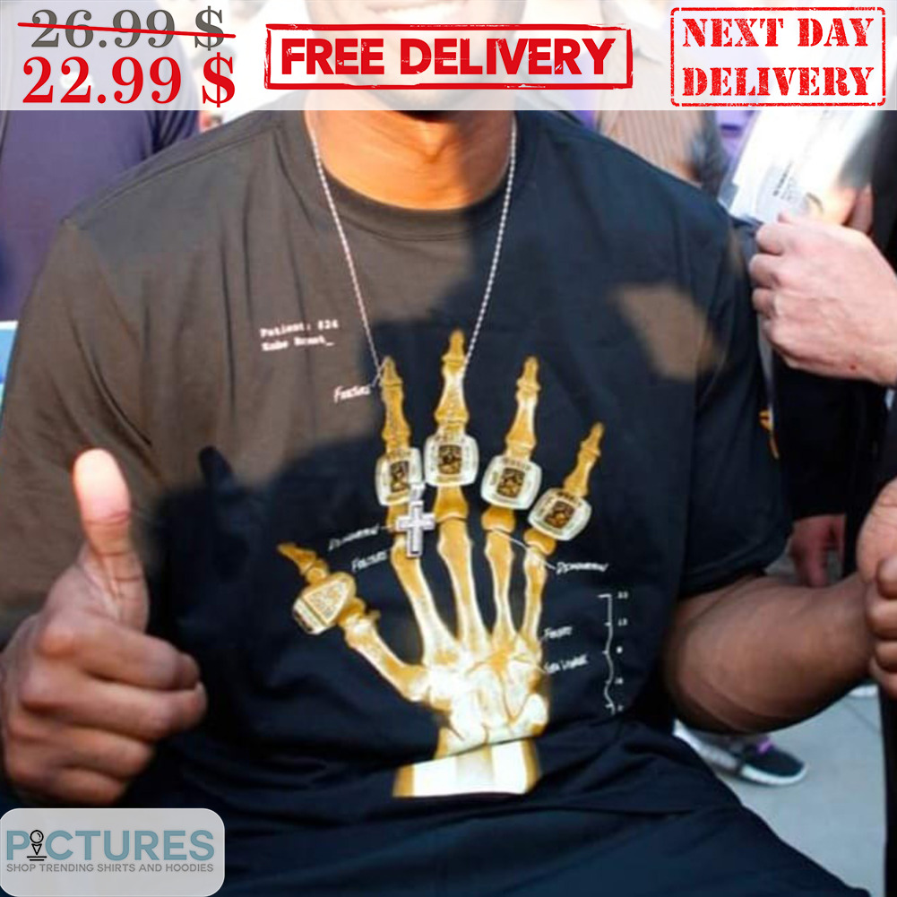 Kobe Bryant NBA Championship Ring Los Angeles Lakers Shirt